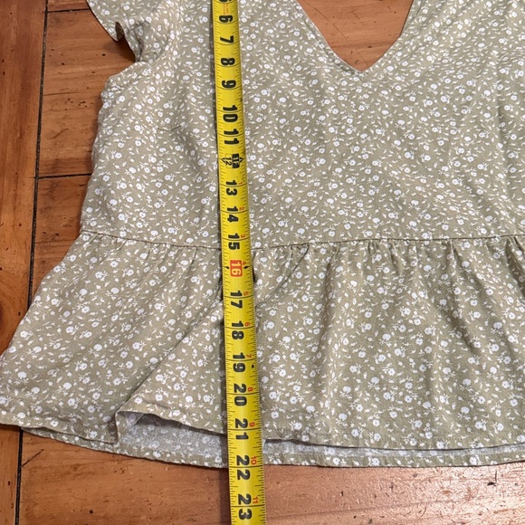 Abercrombie & Fitch Flutter sleeve trapeze top M - Picture 9 of 11